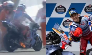 Misteri di Balik Terbakarnya Motor Marc Marquez di MotoGP Mandalika, Komponen Ini Jadi Biangnya